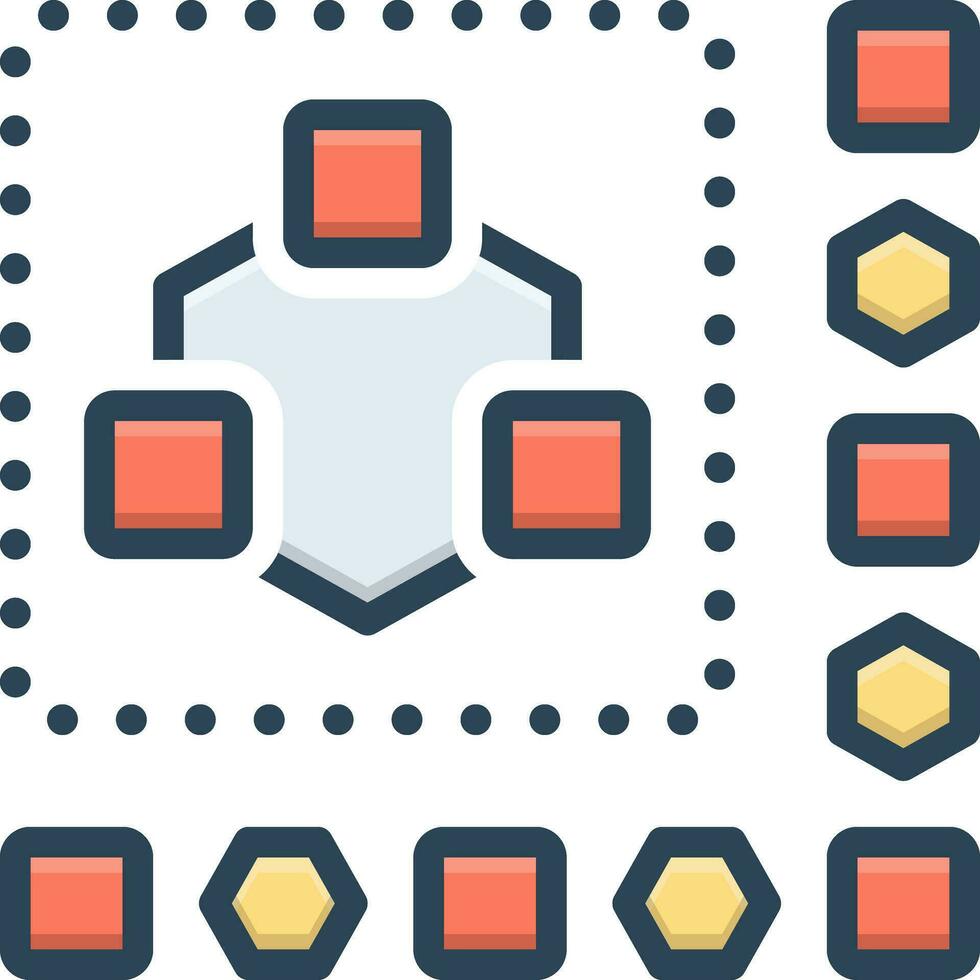 color icon for module 29335569 Vector Art at Vecteezy
