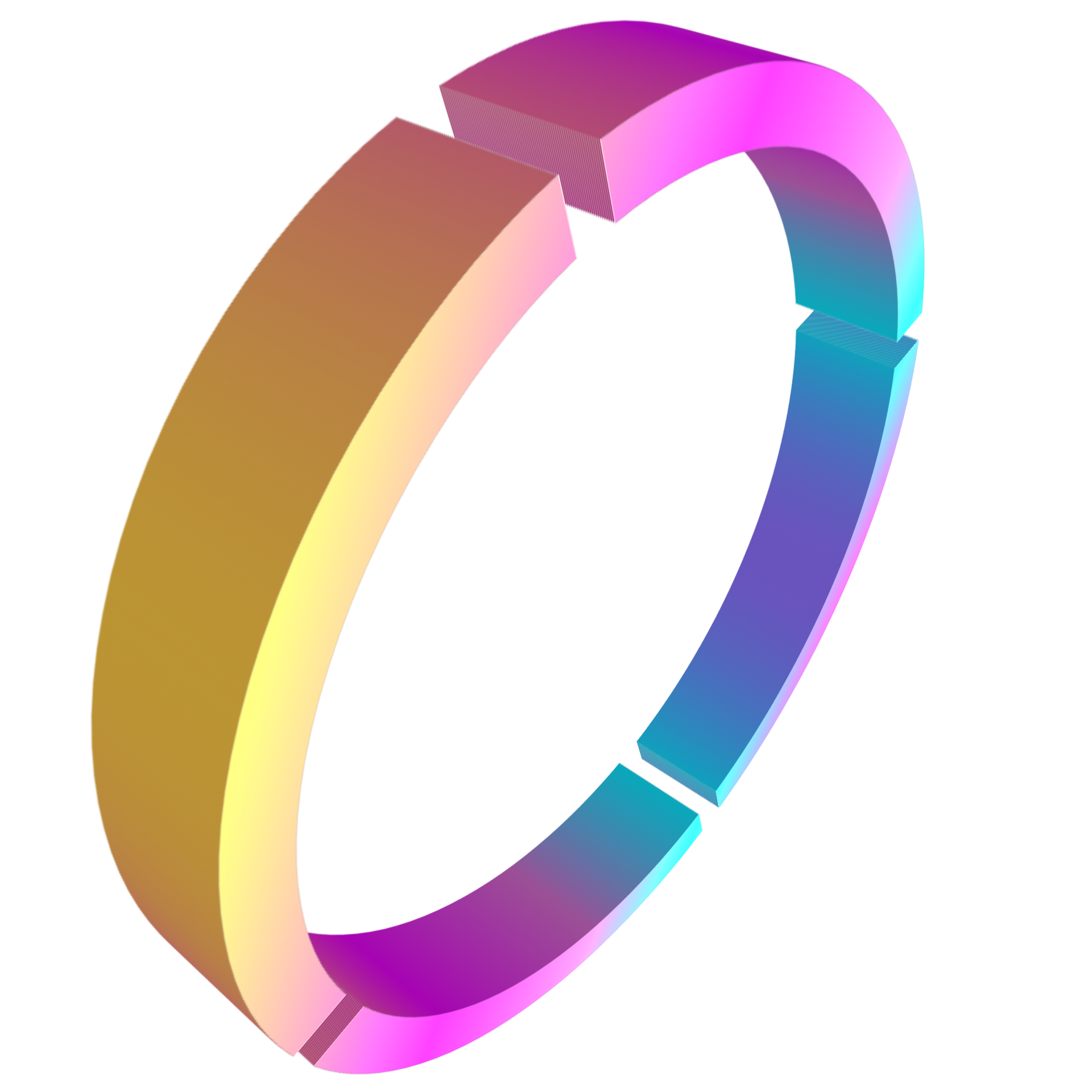 Empty circle design elements in many colors 29335719 PNG