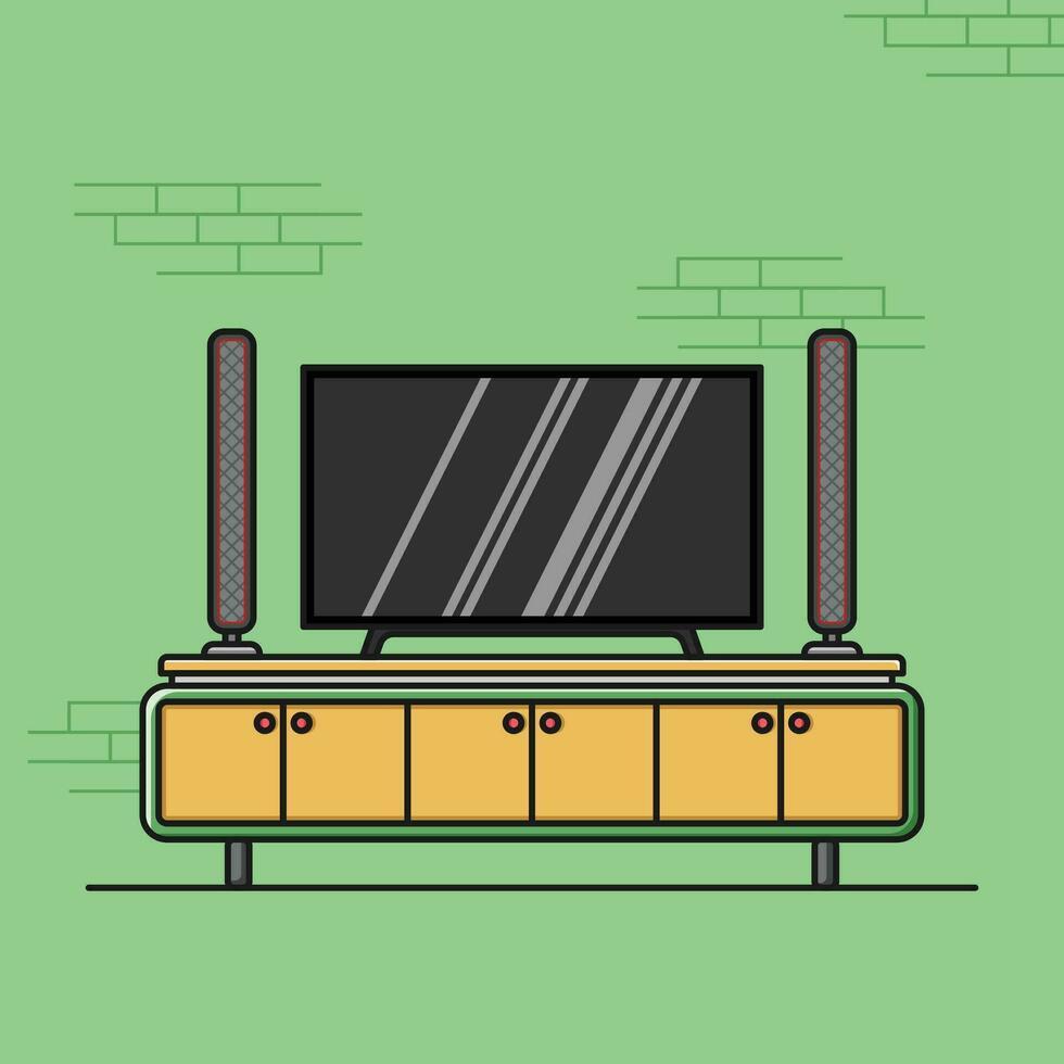 Tv Cabinet Design 29335830 Vector Art At Vecteezy Tv Cabinet Design 29335830 Vector Art At Vecteezy