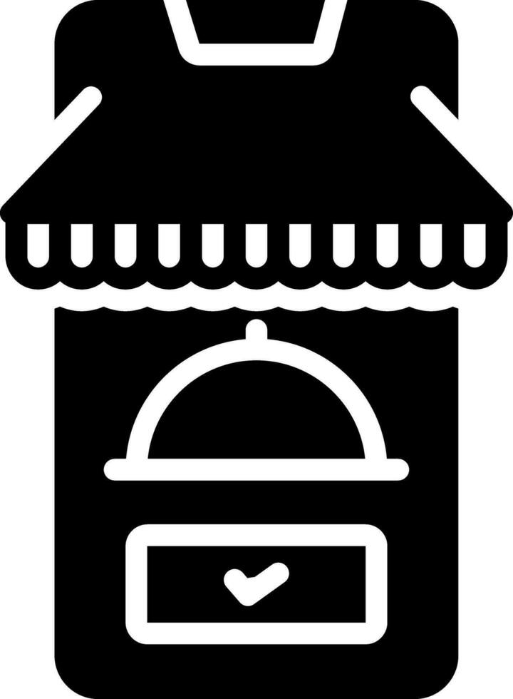 solid icon for ordered vector