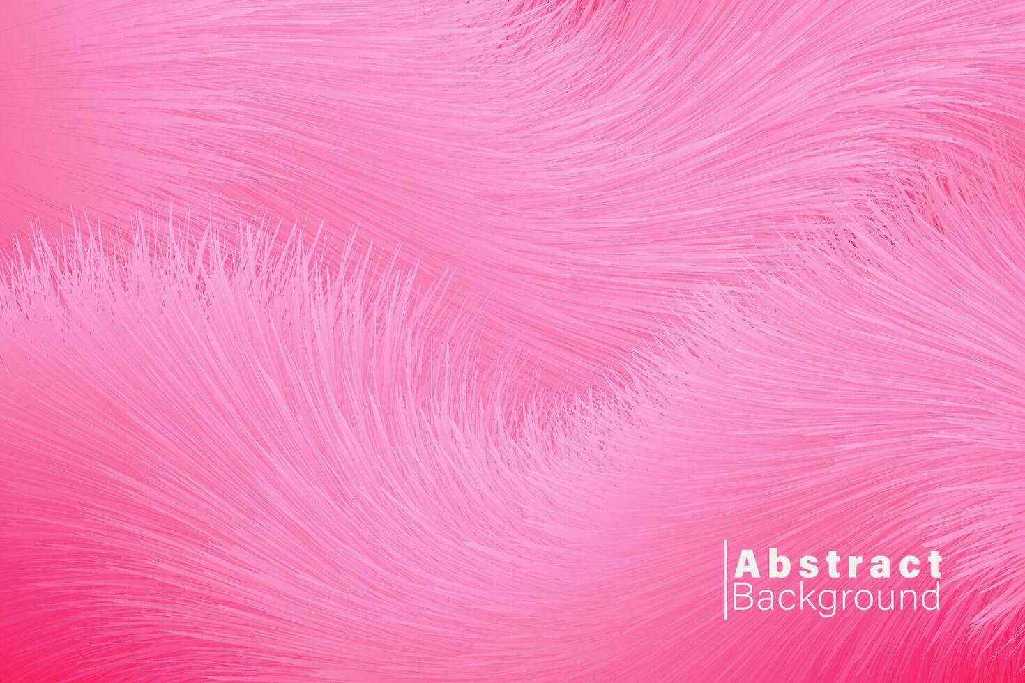 Vector furry background pink color