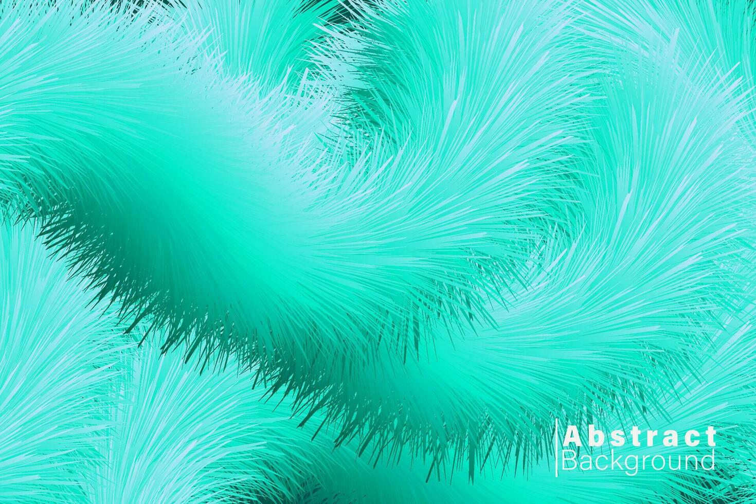 Vector background furry style green color
