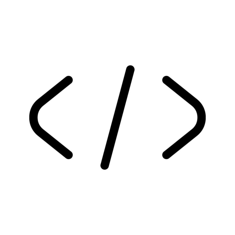 Script Icon Vector Symbol Design Illustration