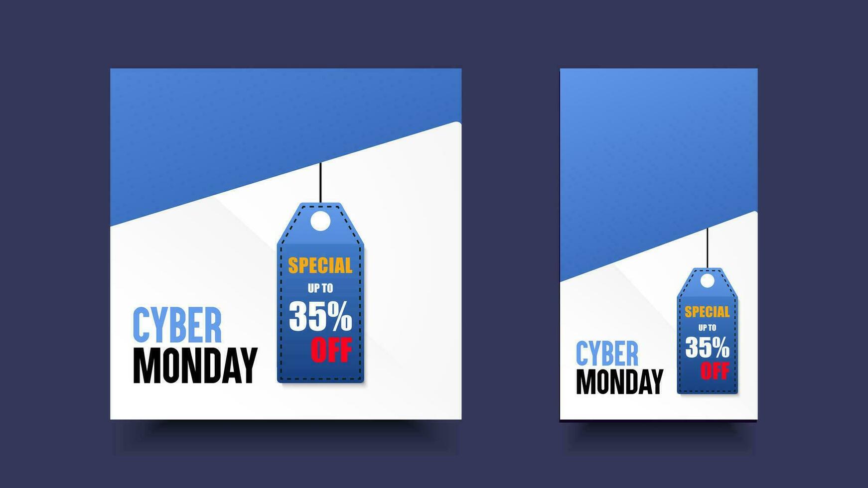 Cyber Monday Sale. Special offer vector design for promotion, poster, background, banner. lettering