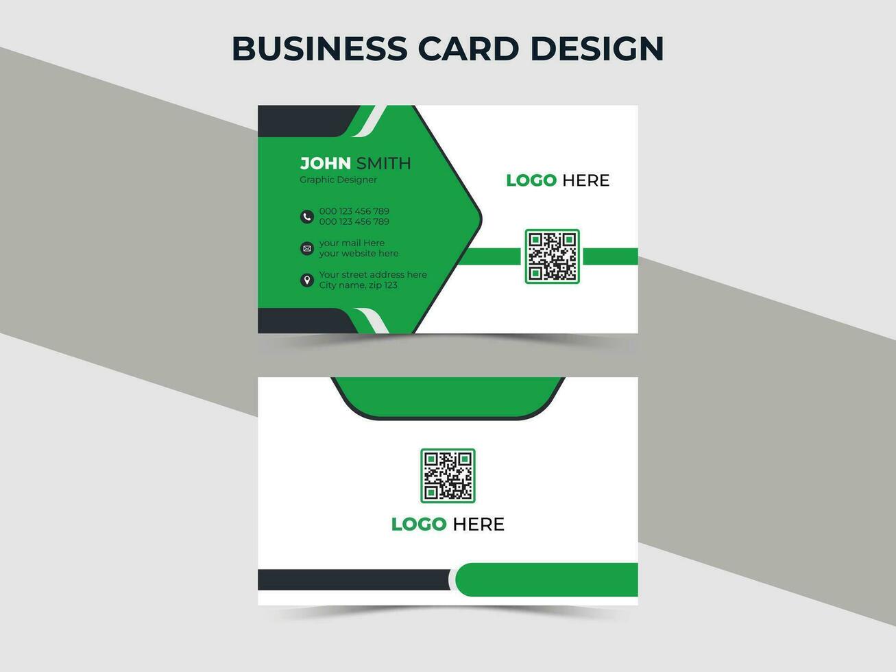 vector creativo negocio tarjeta diseño. prima negocio tarjeta diseño, moderno negocio tarjeta diseño.