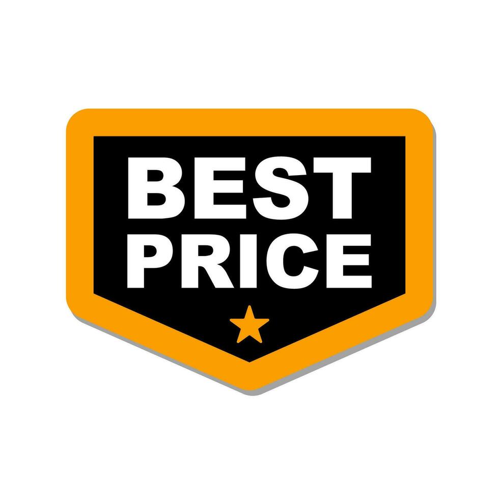 Best Price badge, Promotion Label vector