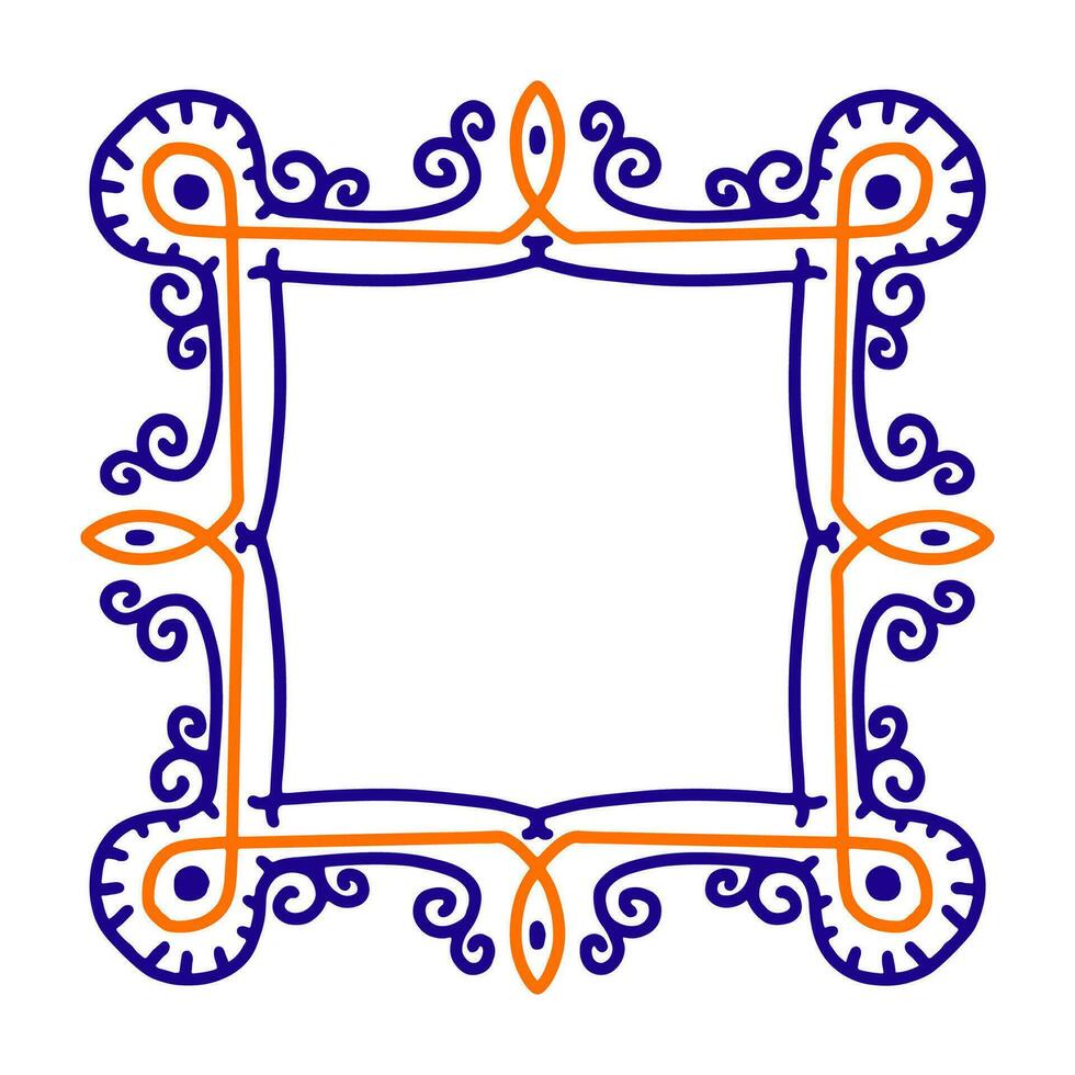 Decoratif Pattern, antique cheramic motif vector