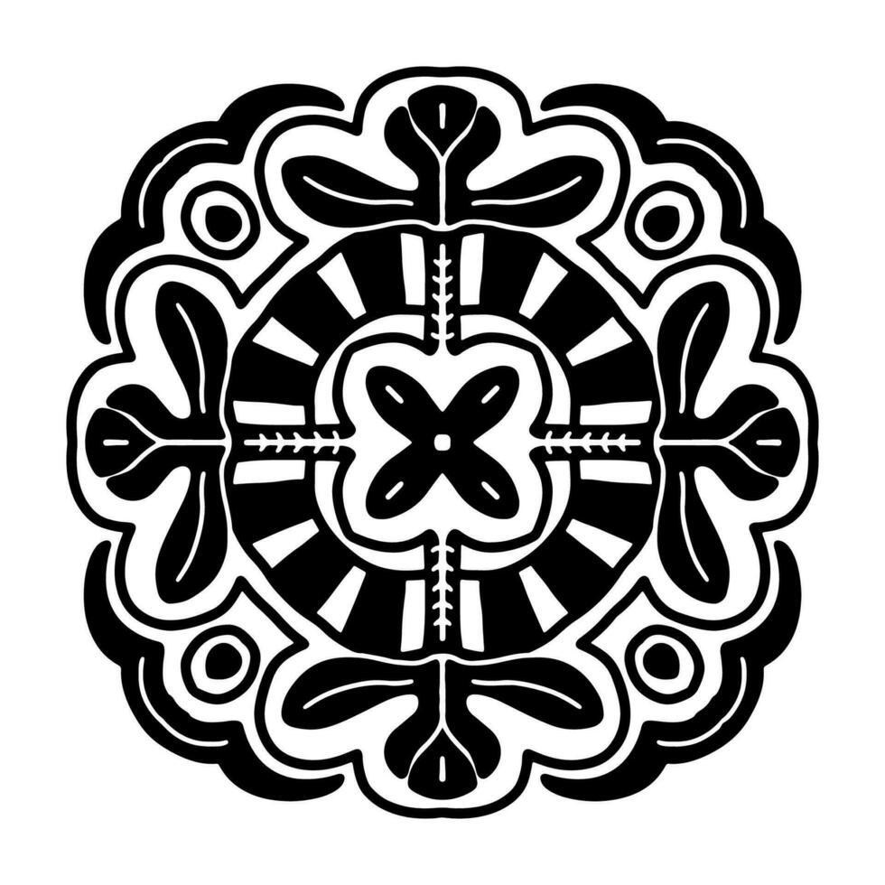 Decoratif Pattern, antique cheramic motif vector
