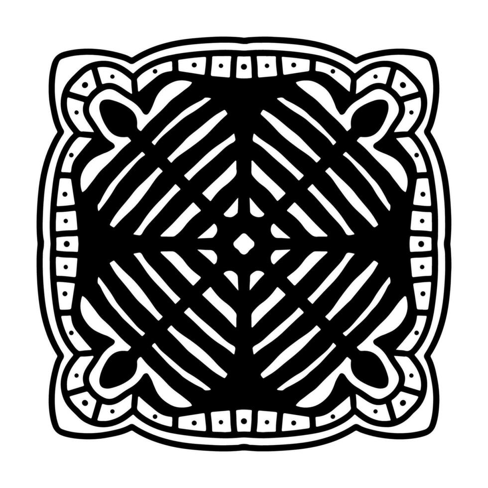 Decoratif Pattern, antique cheramic motif vector
