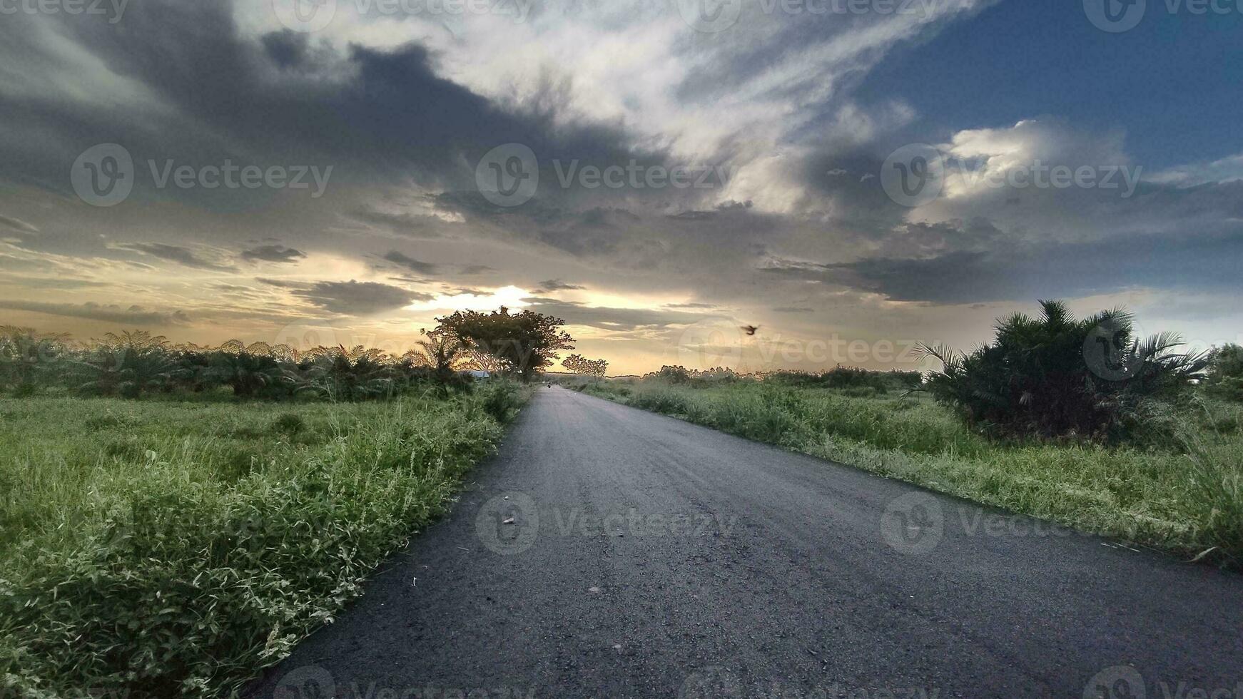 foto hermosa crepúsculo cielo