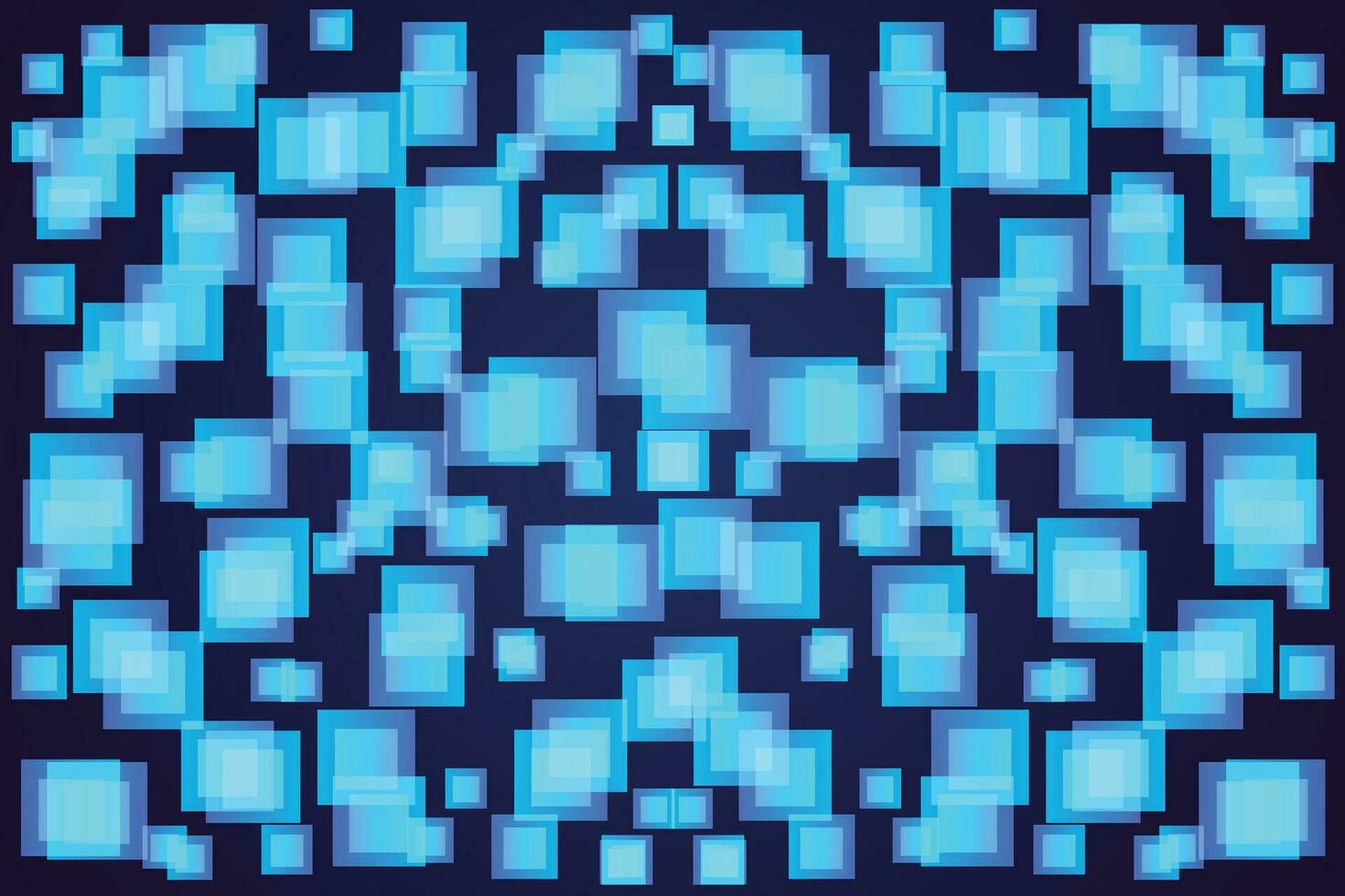 blue geometric shapes background vector
