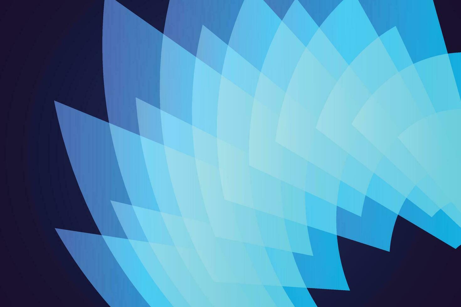 blue geometric shapes background vector