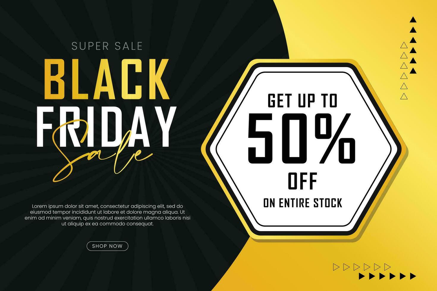 Black friday sale banner eps vector file. Black friday sale promotion