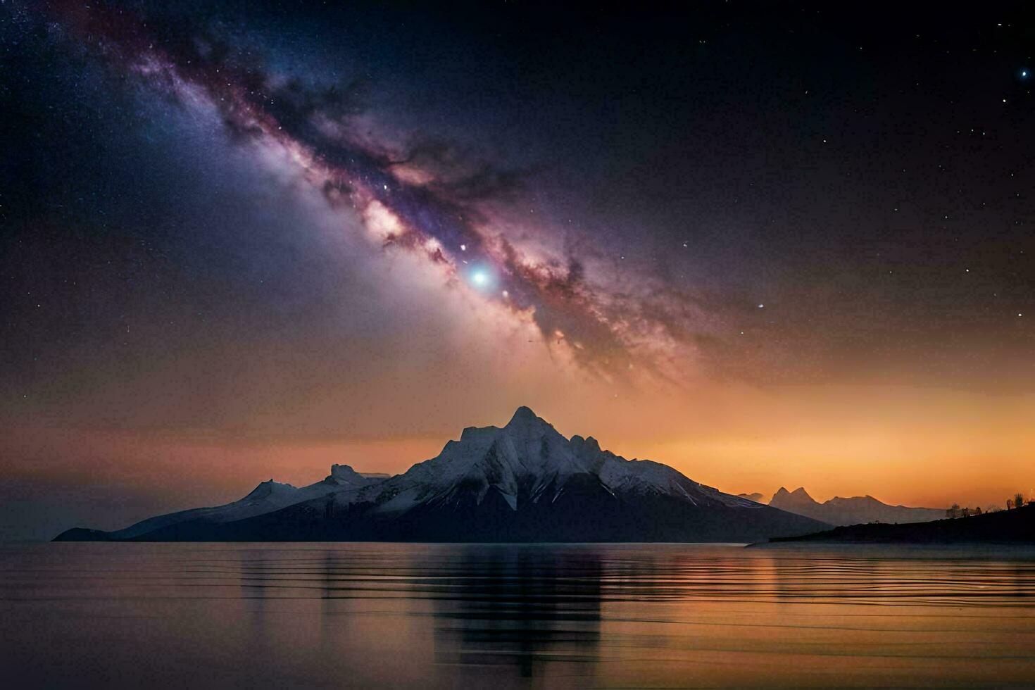 Night View Ai Generative photo