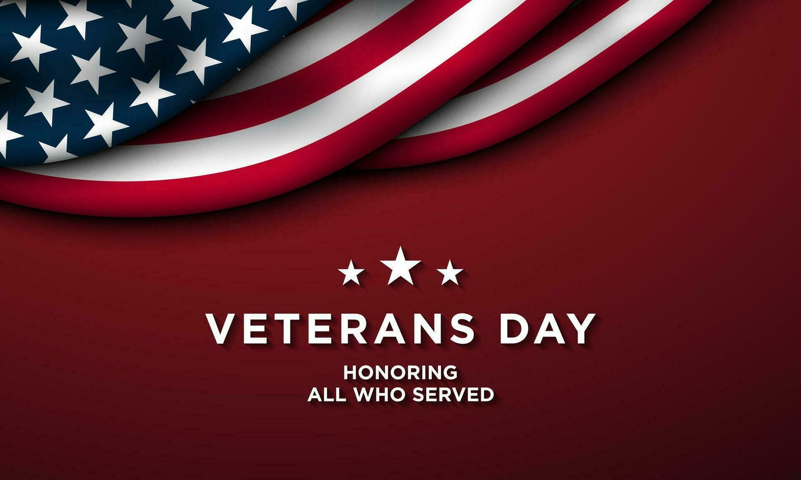 Veterans Day Background Design. vector