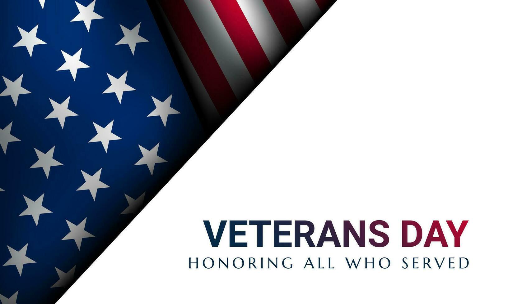 Veterans Day Background Design. vector