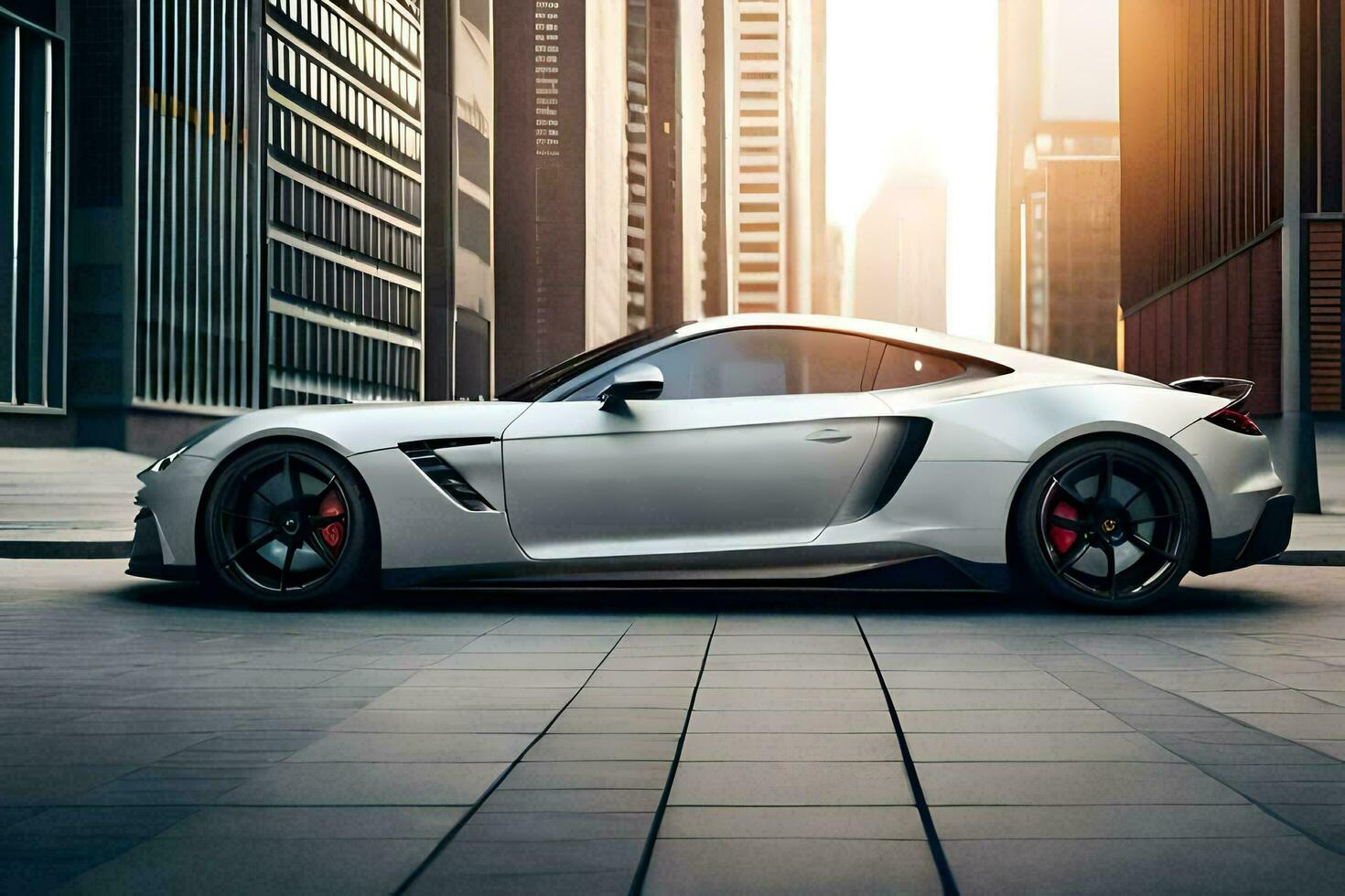 Sport Car Ai Generative photo