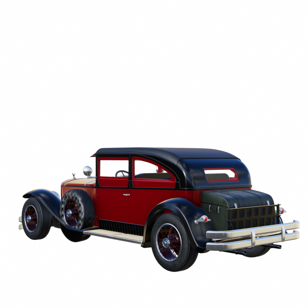 vintage car isolated png