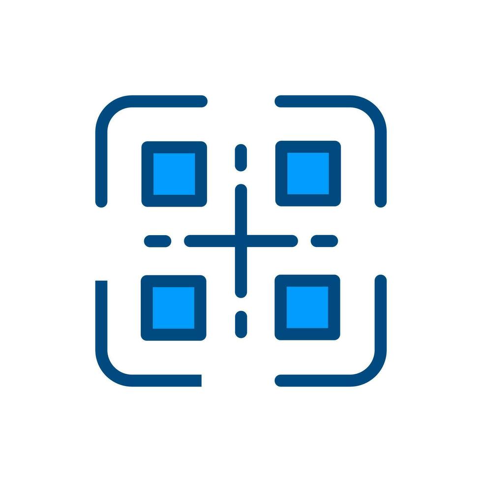 Qr Code Icon Illustrations Vector Graphics