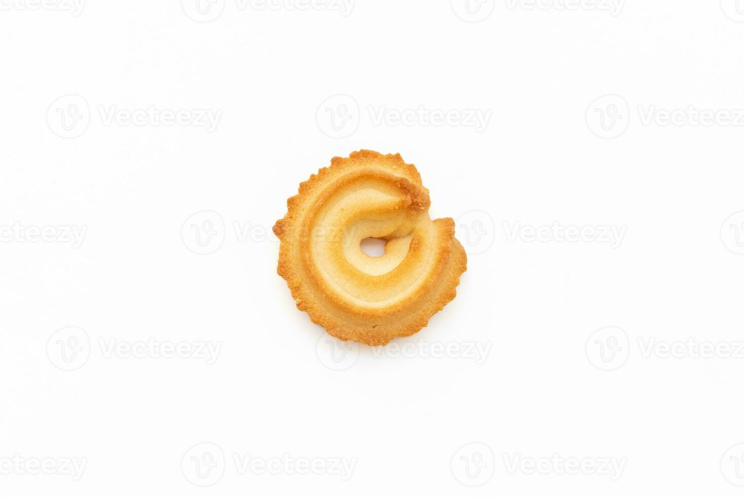 Cookie isolated on white background, after some edits. photo