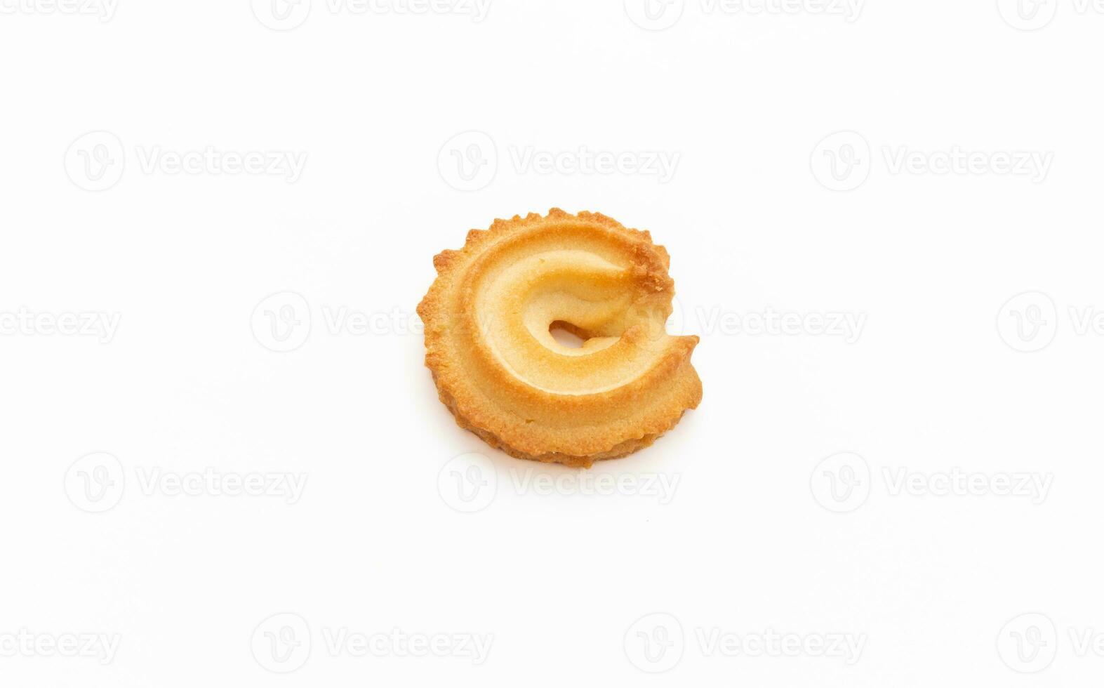 Cookie isolated on white background, after some edits. photo