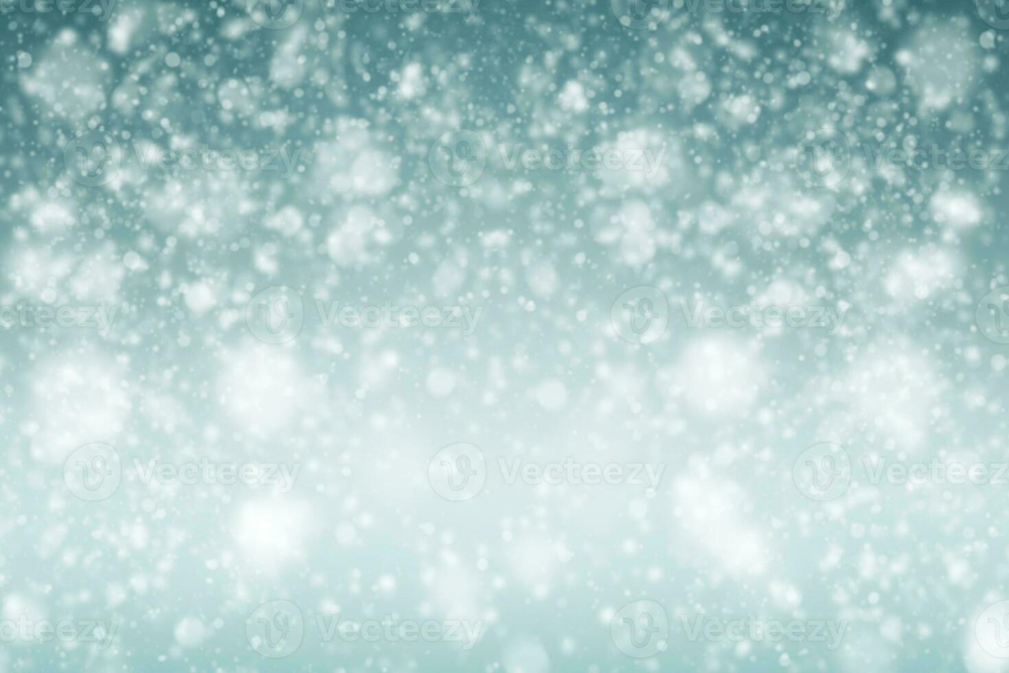 borroso Nevado Navidad nuevo año celebrar antecedentes azul tono foto