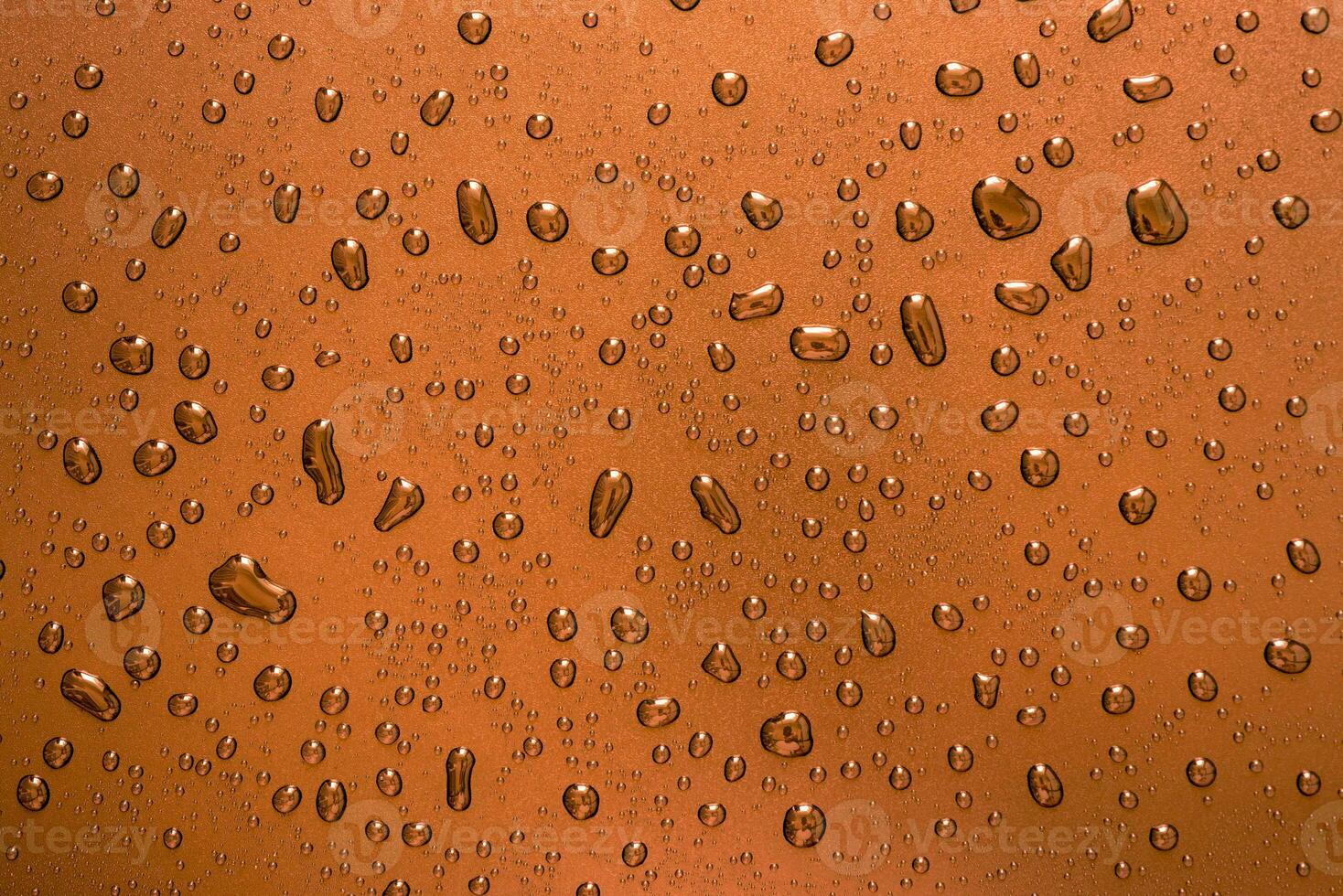 hielo frío agua gotas en naranja vaso resumen antecedentes foto