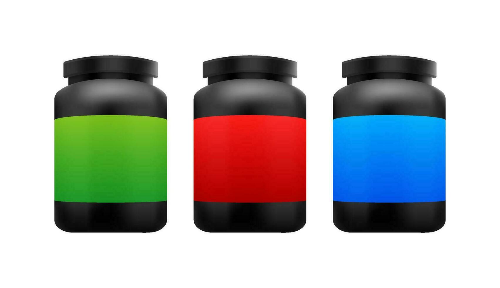 Free Protein Powder Packaging Bottle Mockup (PSD)