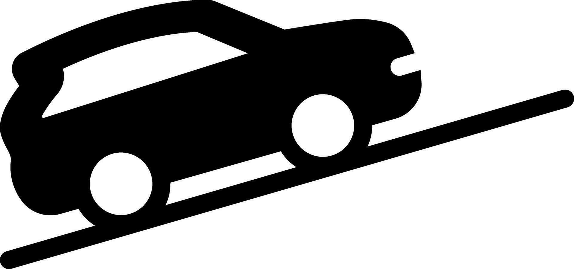 solid icon for slope vector