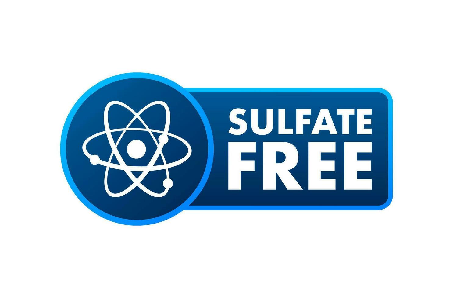 Banner with green sulfate free for packaging design. Green packaging. Motion graphics banner. 4k vector