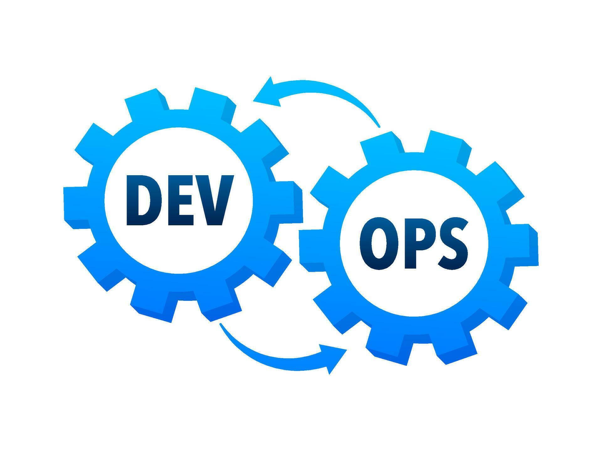 Devops software development methodology. Dev Ops Software. Vector stock ...