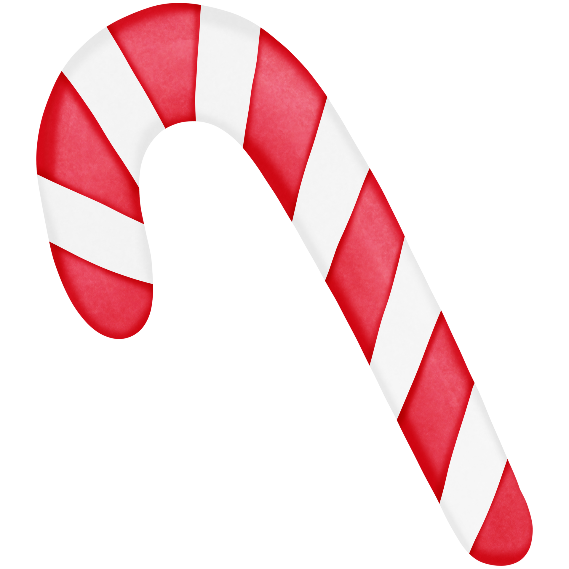 Red Christmas candy cane isolated on transparent background 29341154 PNG