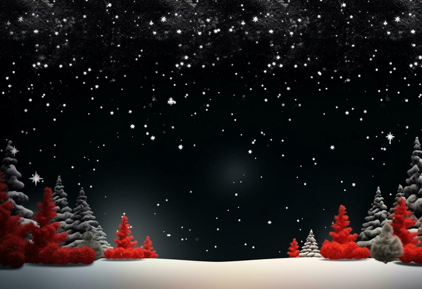 Ai generative Christmas background with negative space realistic image ultra hd high design very detailed photo