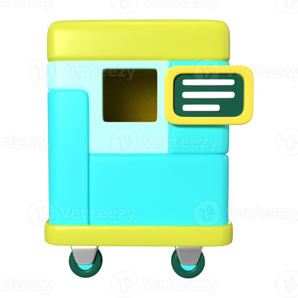 SLS 3D Printer 3D Illustration Icon png
