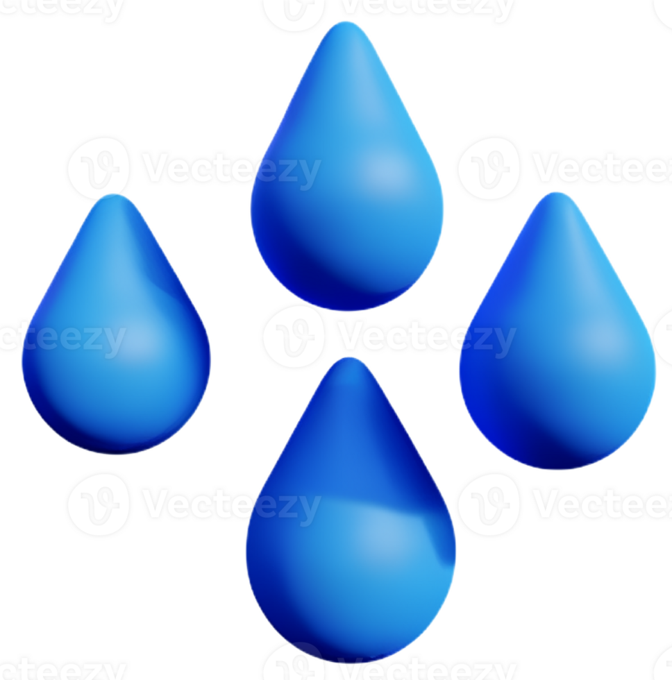 Wasser Tropfen Element png