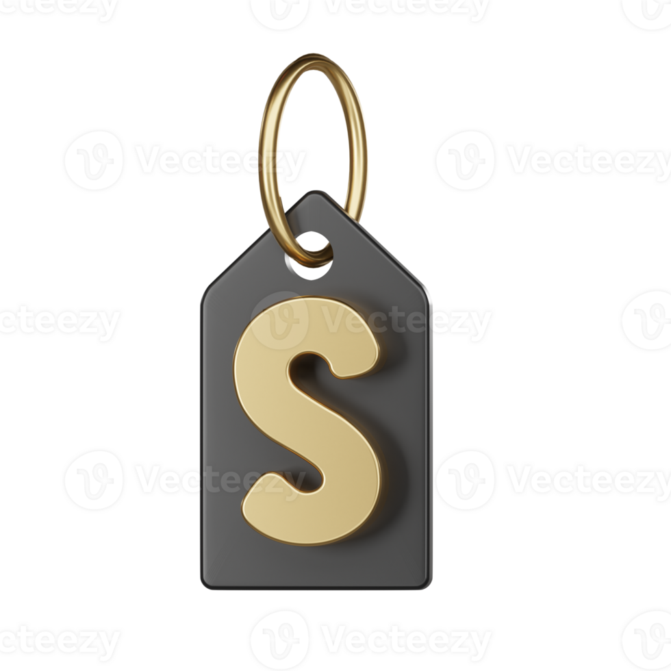 Tag sale 3d rendered icon png