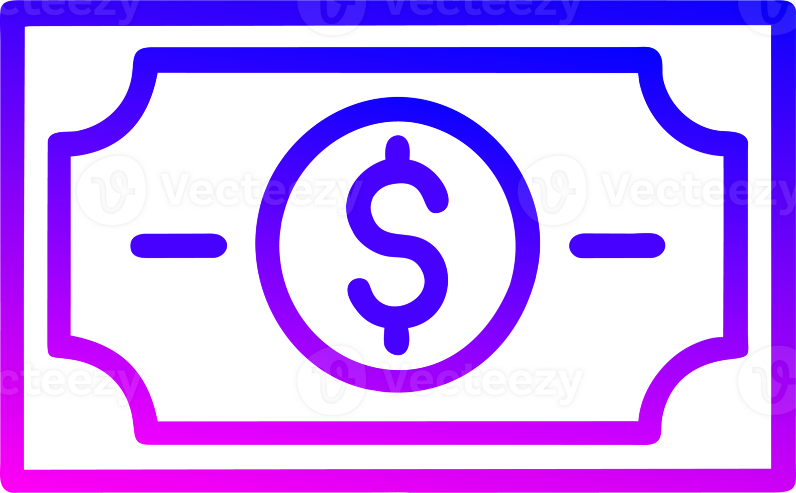money gradient icon png