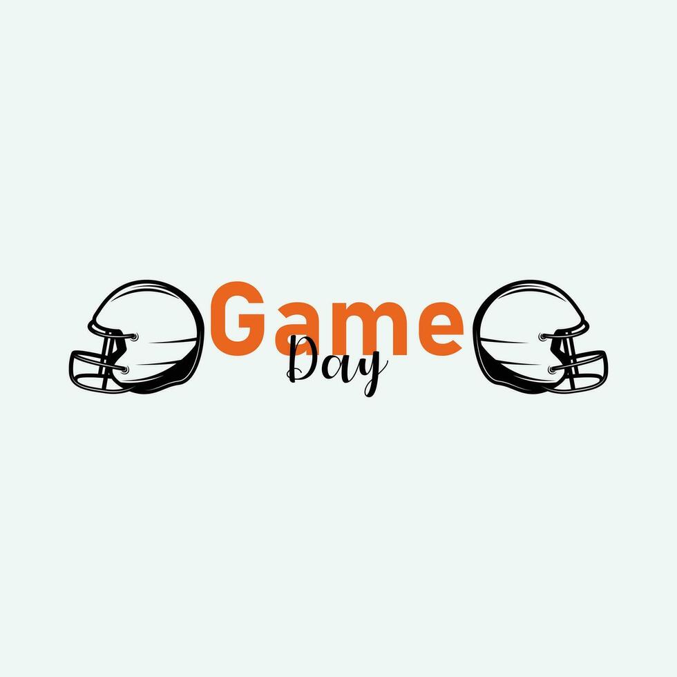 American Football - vector illustration for t-shirt
