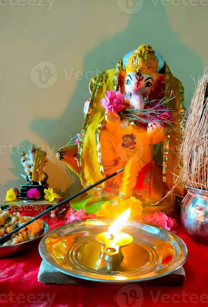 Indian Ganesha Festival , Lord Ganesha photo