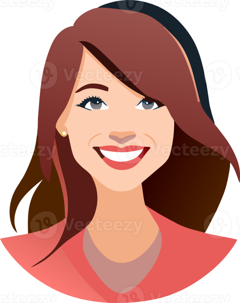 girl with a smile png