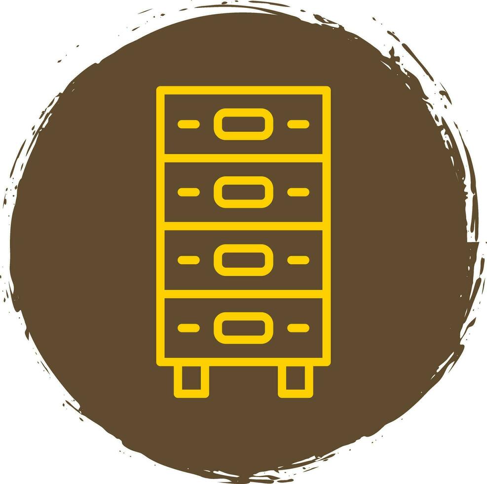Drawer Vector Icon Design
