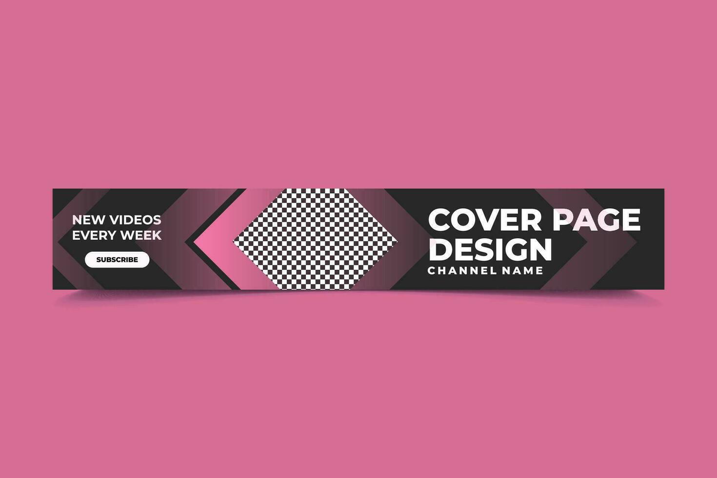 social media banner and cover art design vector