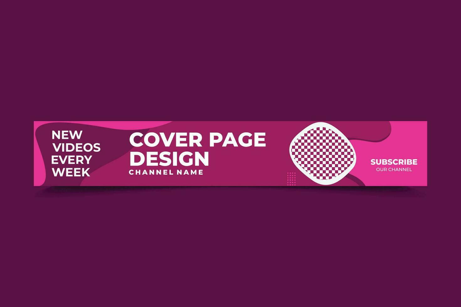 social media banner and cover art design vector