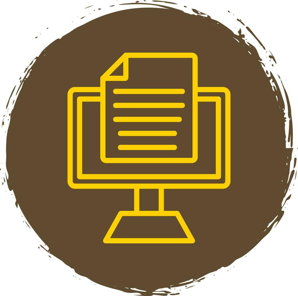 Blog Vector Icon Design