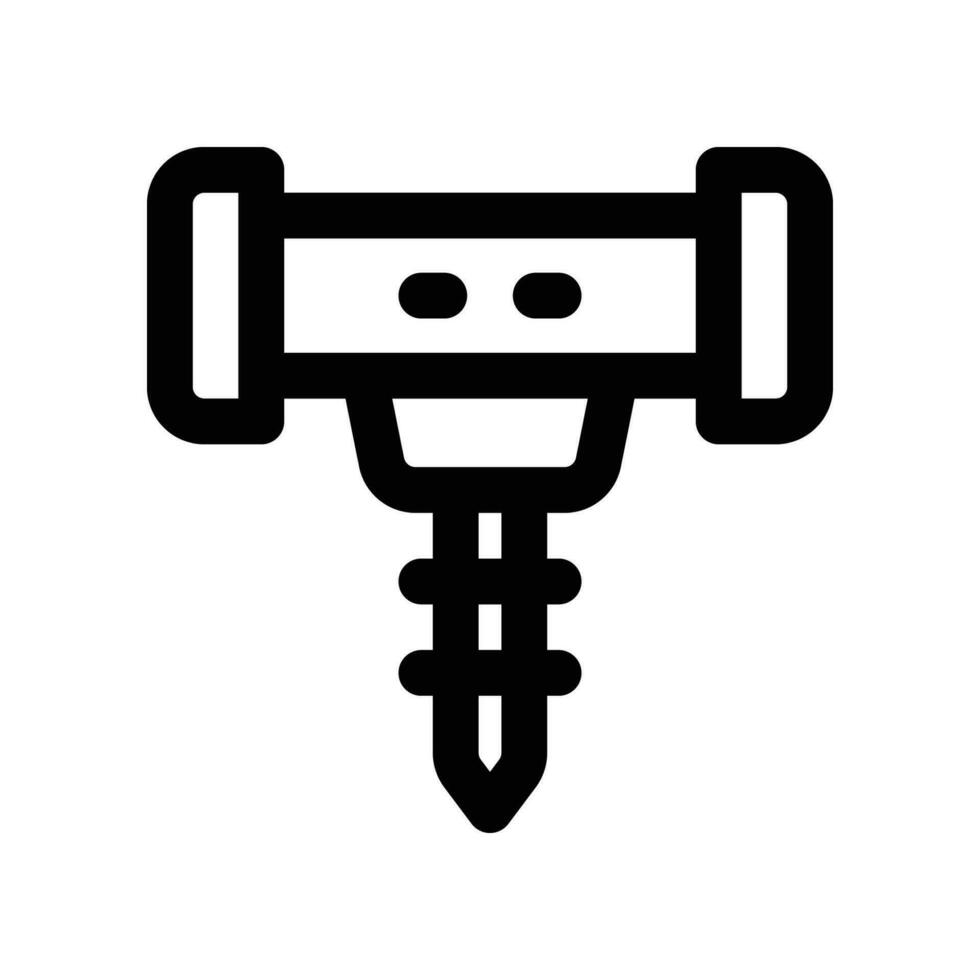 corkscrew line icon. vector icon for your website, mobile, presentation, and logo design.