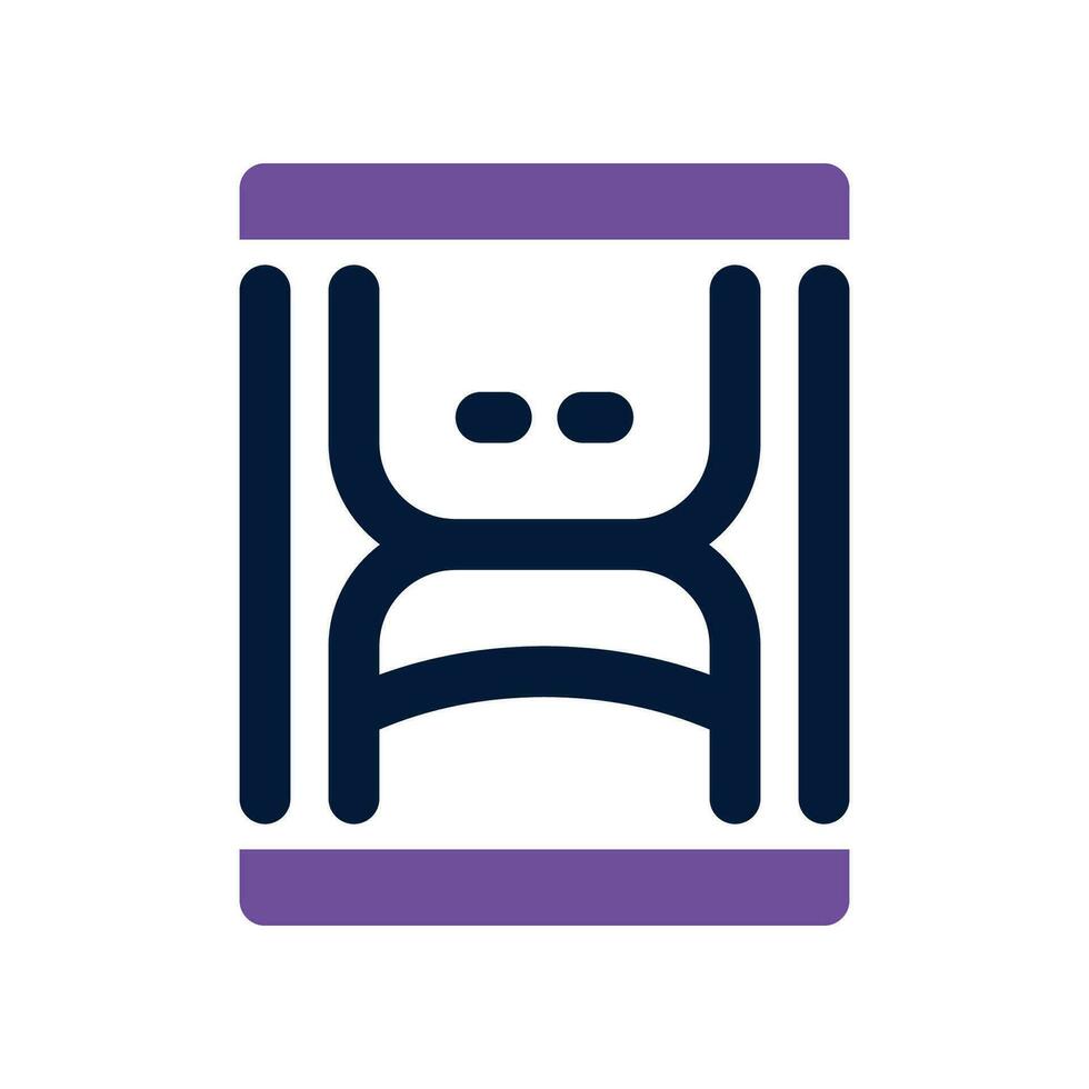 hourglass dual tone icon. vector icon for your website, mobile, presentation, and logo design.