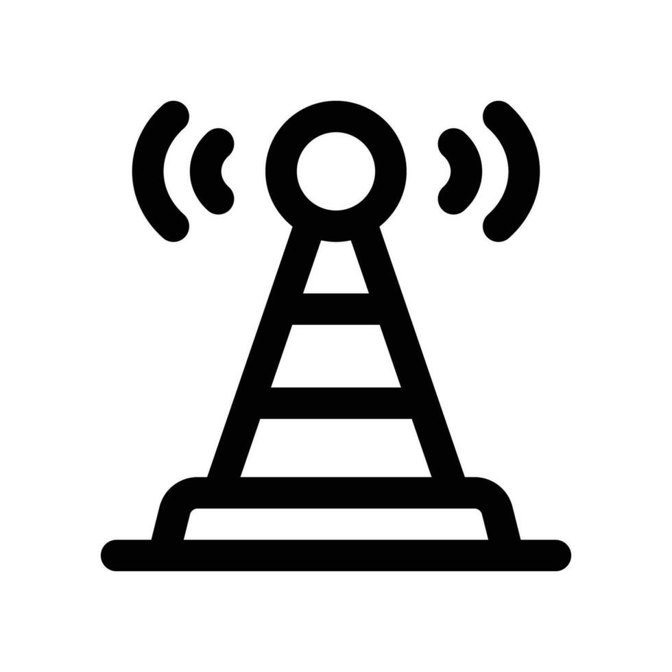 antenna line icon. vector icon for your website, mobile, presentation, and logo design.
