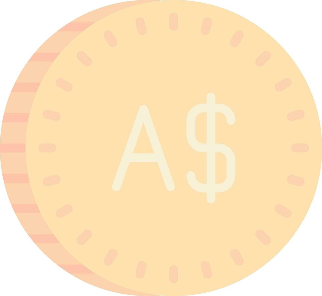 Australian Dollar Vector Icon Design
