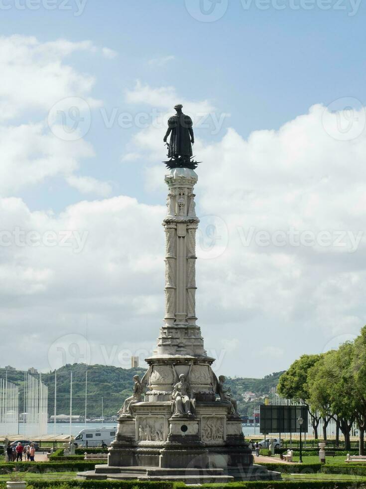 the city of lisbon in Portugal photo