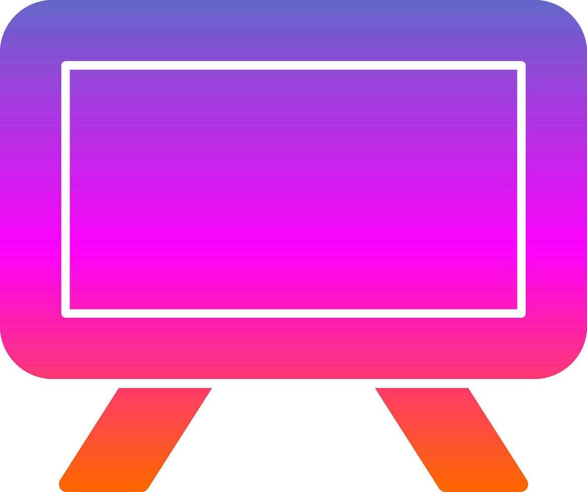 Chalkboard Vector Icon Design